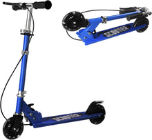 Load image into Gallery viewer, Trottinette pour Enfants, Trottinette pour Enfants Pliante réglable en Hauteur avec Roues LED en PU et Frein à Main, Trottinette pour Enfants pour Filles et garçons de 3 à 9 Ans
