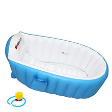 Load image into Gallery viewer, Inflatable Baby Bath Kids Swimming Pool Boys Air Baths Summer Swimming Pool Non-slip Pool Foldable for Travel Thick Baby Swimming Pool Bath Seat Chair
