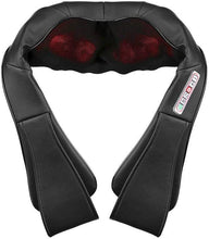 Load image into Gallery viewer, Appareil de Massage Shiatsu Électrique Chauffant massage en 3D-Rotation pour Cou Nuque Lumbaire Épaules Dos Relaxation Musculaire utiliser au Bureau en Voiture et à la Maison

