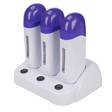 Load image into Gallery viewer, Chauffe Cire Roll on Epilation/Appareil Double Cartouches Cire épilation/épilation pour beauté

