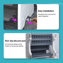Load image into Gallery viewer, Stool in 3 Layers for Children Stepladder for baby Multi-Use and Plastic for Bathroom / Stairs
