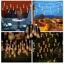 Load image into Gallery viewer, Outdoor Solar Fairy Lights, 12 Metres, 100 LED Solar Fairy Lights Outdoor with 8 Modes and Timer, Weatherproof, Outdoor Solar Fairy Lights Power for Garden, Balcony, Patio, Trees, Weddings, Parties
