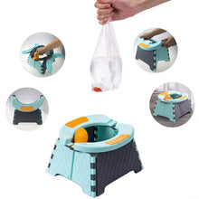 Load image into Gallery viewer, Portable Potty for Toddlers | Honboom Travel Potty | Folding Toilet Seat | Baby Potty Seat for Indoor and Outdoor Use
