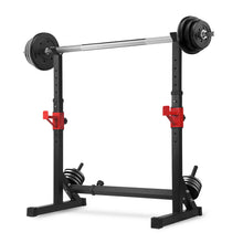 Load image into Gallery viewer, Squat Rack Multi-Function Barbell Rack Height-Adjustable Dumbbell Stand for Sports Studio Home Weight Lifting Bench Press Dip Station Portable Strength Training Dumbbell Rack
