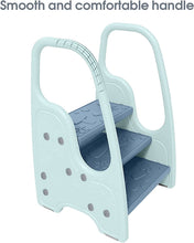 Load image into Gallery viewer, Stool in 3 Layers for Children Stepladder for baby Multi-Use and Plastic for Bathroom / Stairs
