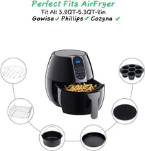 Load image into Gallery viewer, Air Fryer Accessories 8 Inch 7 Pcs For COSORI GOWISE PHILLIPS COZYNA AIRFRYER XL 3.8QT-5.8QT
