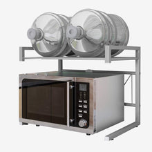 Load image into Gallery viewer, Support Extensible en Métal Four à Micro-Ondes de Fourniture de Vaisselle Vaisselle de Stockage Compteur d'économiseur d'espace Organisateur Titulaire d'épice
