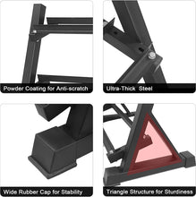 Load image into Gallery viewer, Dumbbell Rack, 3 Levels, Dumbbell Rack for Dumbbells, Dumbbell Stand, Non-Slip Dumbbell Tree Weight Stand, Dumbbell Rack, up to 300 kg
