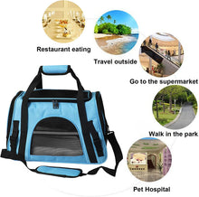 Load image into Gallery viewer, Sac de Transport Chat Chien, Sac à Main Bandoulière Respirant pour Chat Chien Animal de Compagnie
