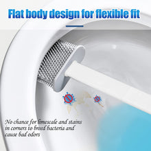 Load image into Gallery viewer, WC Support Flexible et Douce pour Toilette de Salle de Bain Ensemble WC avec Support Suspendu

