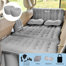 Load image into Gallery viewer, Inflatable Car Mattress, Rear Seat Car with Electric Pump, Multifunctional Camping Inflatable Bed, with Cushion and Backrest, for Camping Beach Travel
