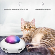 Load image into Gallery viewer, Smart Cat Toy for Pen with Spring, 3 Electronic Toy Modes, Automatic Work, Random Stimulator, Interesting, Rechargeable via USB
