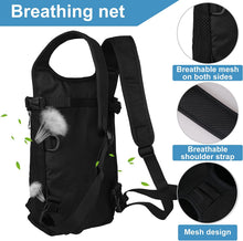 Load image into Gallery viewer, Sac de Transport Sac de Voyage Sac à Dos de Ventral Poitrine pour Petit Chien Chat

