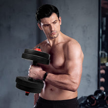Load image into Gallery viewer, 15/20/30KG Adjustable Dumbbells Set, Barbell Weights Set 4 in 1 Kettlebell Hand Weight for Men Women Home Gym Training
