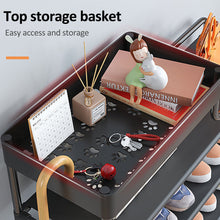 Load image into Gallery viewer, Plasaig Shoe Rack, Shoe Rack with Levels, Quick Assembly, Shoe Organiser for up to 9-12 Pairs of Shoes, Durable and Stable for Entrance, Corridor
