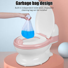 Load image into Gallery viewer, Pot pour Enfants Potty, Mini Toilettes pour Enfants, Siège de Toilette avec bac Amovible, Toilettes pour bébés Antidérapant avec Coussin Confortable (Rose)
