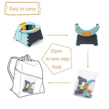 Load image into Gallery viewer, Portable Potty for Toddlers | Honboom Travel Potty | Folding Toilet Seat | Baby Potty Seat for Indoor and Outdoor Use
