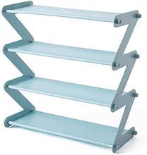 Load image into Gallery viewer, Single Shoe Shelf Assembled Stainless Steel Save Space Slippers High Heels Home Multi-Layer Foldable Storage Dormitory
