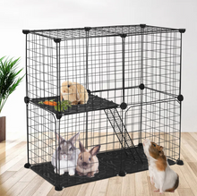 Load image into Gallery viewer, Cage Aminaux Park Enclosure Ramp for Pets 2 Levels
