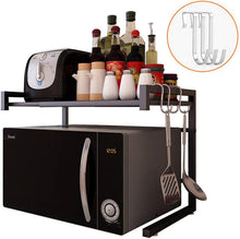 Load image into Gallery viewer, Extendable Microwave Shelf Support Oven,Shelf for Microwave Kitchen Kitchen of the Space Saving Oven
