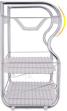 Load image into Gallery viewer, 3-Tier Escurreplatos de Acero Inoxidable, Soportes para Platos, Escurridor para Platos y Cubiertos, Utensilio de Cocina, 55 * 25 * 45cm
