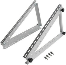 Load image into Gallery viewer, 28 Inch Solar Panel Bracket - Futchoy Solar Panel Zip Bracket Adjustable 712 mm with Adjustable Tilt Brackets for Boat, Motorhome, Mounting of Solar Panel
