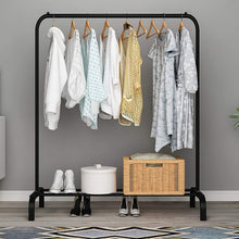 Load image into Gallery viewer, Porte-vêtement Autoportant Cintre Multifonctionnel Unipolaire Chambre Vêtements Rack Chambre

