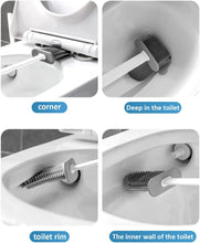 Load image into Gallery viewer, WC Support Flexible et Douce pour Toilette de Salle de Bain Ensemble WC avec Support Suspendu
