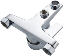 Load image into Gallery viewer, Modern Chrome Bathroom Single Lever Bath Shower Mixer Kit Tap Including Handset Wall Bracket
