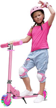 Load image into Gallery viewer, Patinete Infantil Altura Ajustable Patinetes para Niños con Ruedas de Luz LED Scooter Plegable para Niños a Partir de 6 Años
