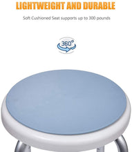 Load image into Gallery viewer, Tabouret de Douche pivotant à 360°Hauteur réglable aide à la douche siège de bain antidérapant en aluminium pour personnes âgées, femmes enceintes
