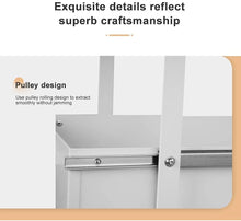 Load image into Gallery viewer, 2 Niveaux Etagere de Rangement sous Evier Rack, avec tiroir coulissant pour Cuisine, Salle de Bain, Chambre, en Acier Inoxydable
