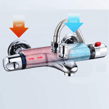 Load image into Gallery viewer, Thermostatic Bath Valve, Thermostatic Shower Faucet 1/2'' + 3/4'' Adapter
