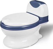 Load image into Gallery viewer, Potty for Kids, Mini Toilet for Children, Toilet Seat with Removable Tray, Non-slip Baby Toilet with Comfortable Cushion
