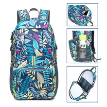 Load image into Gallery viewer, Sac à Dos de Randonnée 40L, Sac de Sport Imperméable, Sac à Dos Voyage Ultra-Léger, Sac à Dos Trekking Pliable, Sac à Dos Ordinateur Portable, Pour Homme Femme Sport Camping Randonnée Cyclisme Voyage
