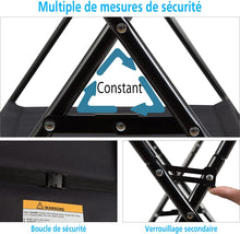 Load image into Gallery viewer, Table à langer Multifonctions Bébé Pliante 3 en 1 avec Ceinture de Sécurité Règle du Plateau Grand Panier de Rangement 76 x 66 x 101,5 cm Supporté 11 kg
