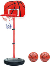 Load image into Gallery viewer, Basketball hoop for children, adjustable height of 150 cm, children's training equipment for indoor and outdoor

