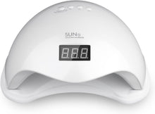 Load image into Gallery viewer, 48W LED UV Nail Dryer Curing Lamp Electric Nail Dryer Professional Manicure Tools for Fingernail &amp; Toenail Gels Based Polishes with Sensor and Timer Setting
