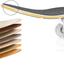 Load image into Gallery viewer, Skateboard 79x20cm Holzboard für Anfänger mit ABEC-7 Kugellager 31 Zoll 7-lagigem Ahornholz und 90A Rollen für Kinder, Jugendliche und Erwachsene Komplettboard mit Tasche + T-Tool
