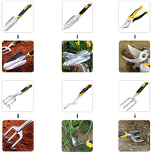 Load image into Gallery viewer, Outils de Jardinage 12 PCS Ensemble Outils Jardinage avec Sac de Rangement, Arrosoir, Gants de Jardinage
