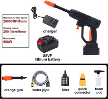 Load image into Gallery viewer, Battery Pressure Washer, 24 V Max 60 Bar Pressure Washer Mobile with Accessories, Pressure Washer with Battery for Watering
