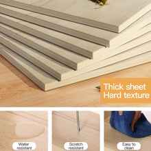 Load image into Gallery viewer, Plasaig Bureau d'ordinateur compact et étanche avec clapier, en bois pour les petits espaces, pieds de table en forme de K 100 x 48 x 72 cm (bois de poirier jaune)
