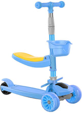 Load image into Gallery viewer, 2 in 1 Kinder 2-8 Jahre Klapproller Kinderroller Roller
