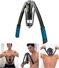 Load image into Gallery viewer, Lightweight Rebound Bending Barbell Adjustable Gymnastics Bar Arm Muscle Training Device for Upper Body Strength Chest Shoulder Trainer Forearm Abdomen Fitness
