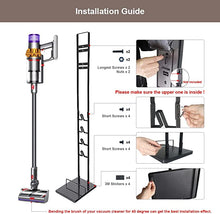 Load image into Gallery viewer, Stand for Dyson Cordless Vacuum Cleaner V11 V10 V8 V7 V6 DC30 DC31 DC34 DC35, Organiser for Dyson, Metal Stand Vacuum Cleaner Holder Stand, Stand Holder Frame
