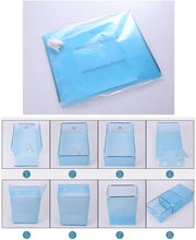 Load image into Gallery viewer, 10x Cajas Almacenaje Plegable de Plástico Cajón Organizador Transparente Envase de la Caja para Zapatos Apilable Plegable Contenedor
