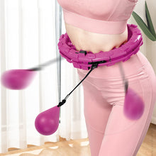 Load image into Gallery viewer, Hula Hoop, 26 Segments Fitness Ajustable Breit Hula Hoop, Hoop Spinning de Voiture Intelligente avec Massages pour
