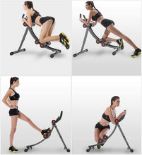Load image into Gallery viewer, Machine d'entraînement abdominale pliante | Entraîneur abdominal et réglable ABS AB Trainer Home Gym Fitness Workout Fitness pour abdominaux droits, Heavy Duty, Waist Trainer

