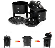 Load image into Gallery viewer, Barbecue Smoker Fumoir 3 en 1 +Thermomètre et Grills pour Griller rôtir Fumer
