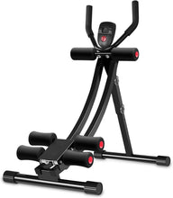 Load image into Gallery viewer, Machine d'entraînement abdominale pliante | Entraîneur abdominal et réglable ABS AB Trainer Home Gym Fitness Workout Fitness pour abdominaux droits, Heavy Duty, Waist Trainer
